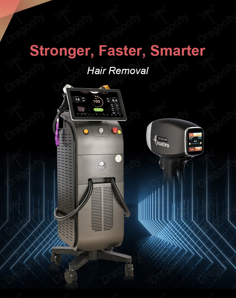 Customized Logo Best Diode Laser Intense Pulsed Light Laser Hair Removal