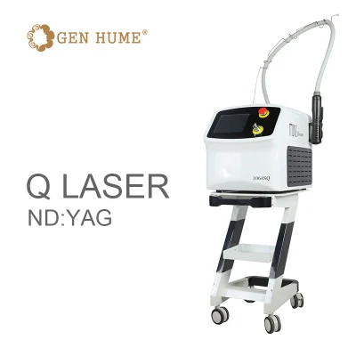 Nuovo design ringiovanimento della pelle Q-switched ND YAG pulsazione lunga laser a picosecondi pigmentazione macchina per la rimozione del tatuaggio attrezzature per saloni di bellezza laser pico