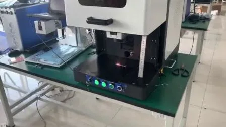 Prezzo della macchina per marcatura laser UV laser a fibra sigillata completa con copertura di sicurezza